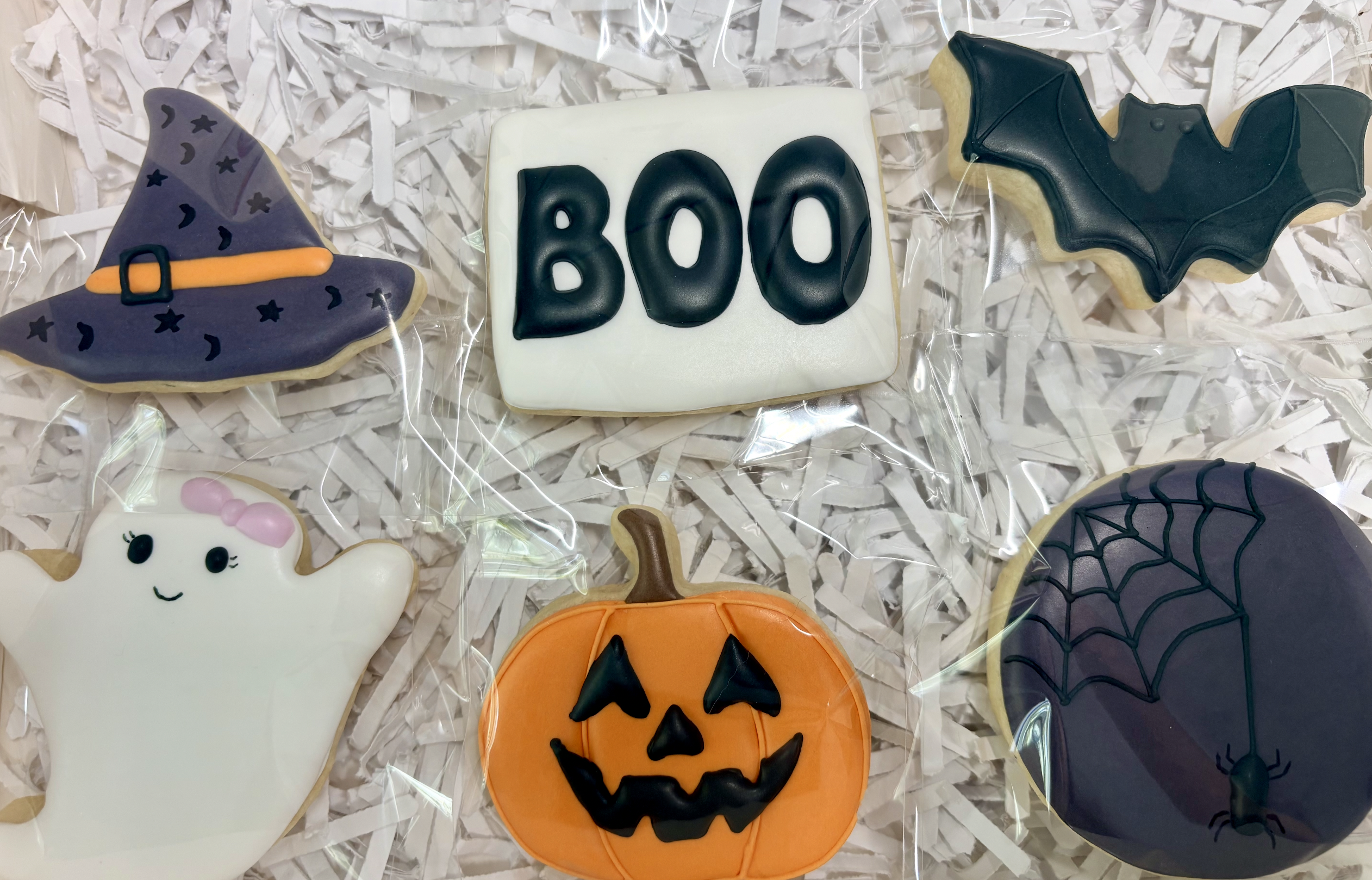 Seasonal Halloween cookie collection